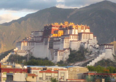 Potala Palace On A Hill